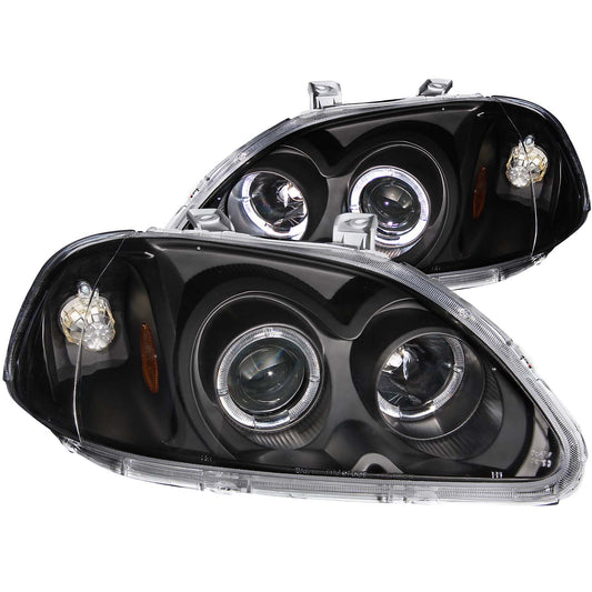 ANZO USA - Projector Headlight Set W/Halo - 121068