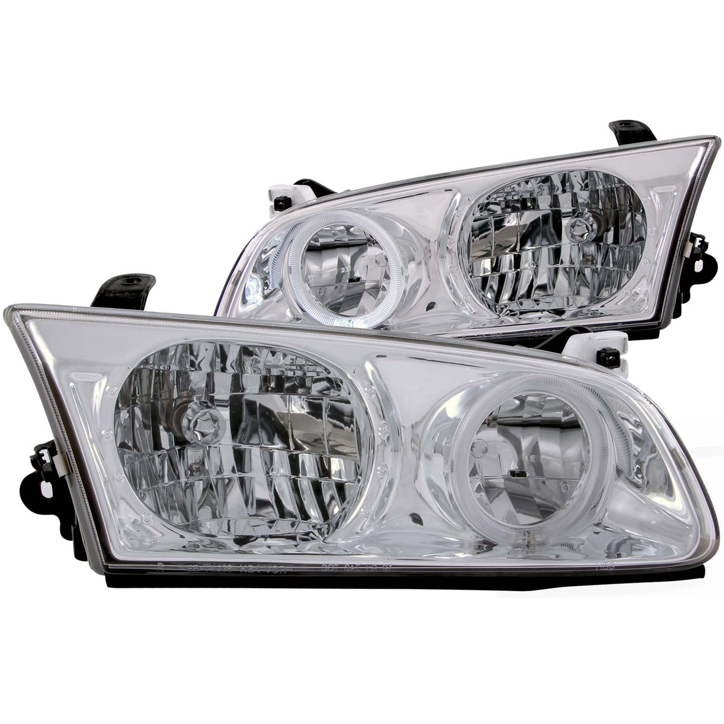 ANZO USA - Crystal Headlight Set W/Halo - 121124
