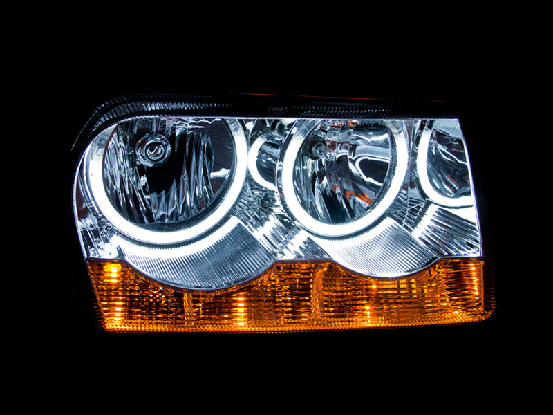 ANZO USA - Crystal Headlight Set W/Halo - 121137