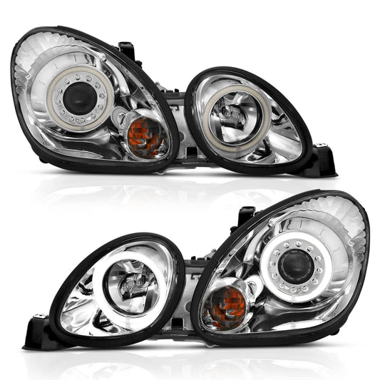 ANZO USA - Projector Headlight Set W/Halo - 121143