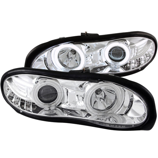 ANZO USA - Projector Headlight Set W/Halo - 121159