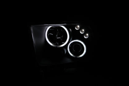 ANZO USA - Projector Headlight Set W/Halo - 121166