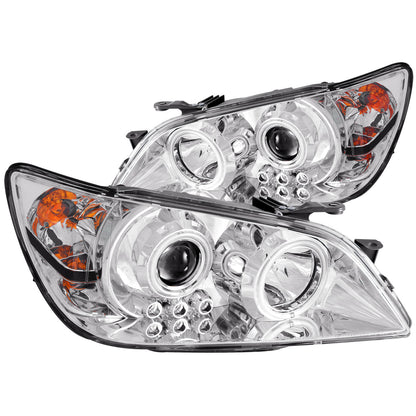 ANZO USA - Projector Headlight Set W/Halo - 121200