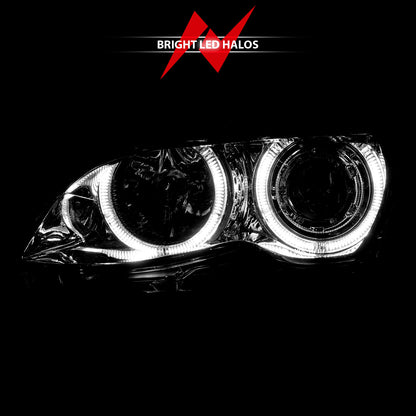 ANZO USA - Projector Headlight Set W/Halo - 121212