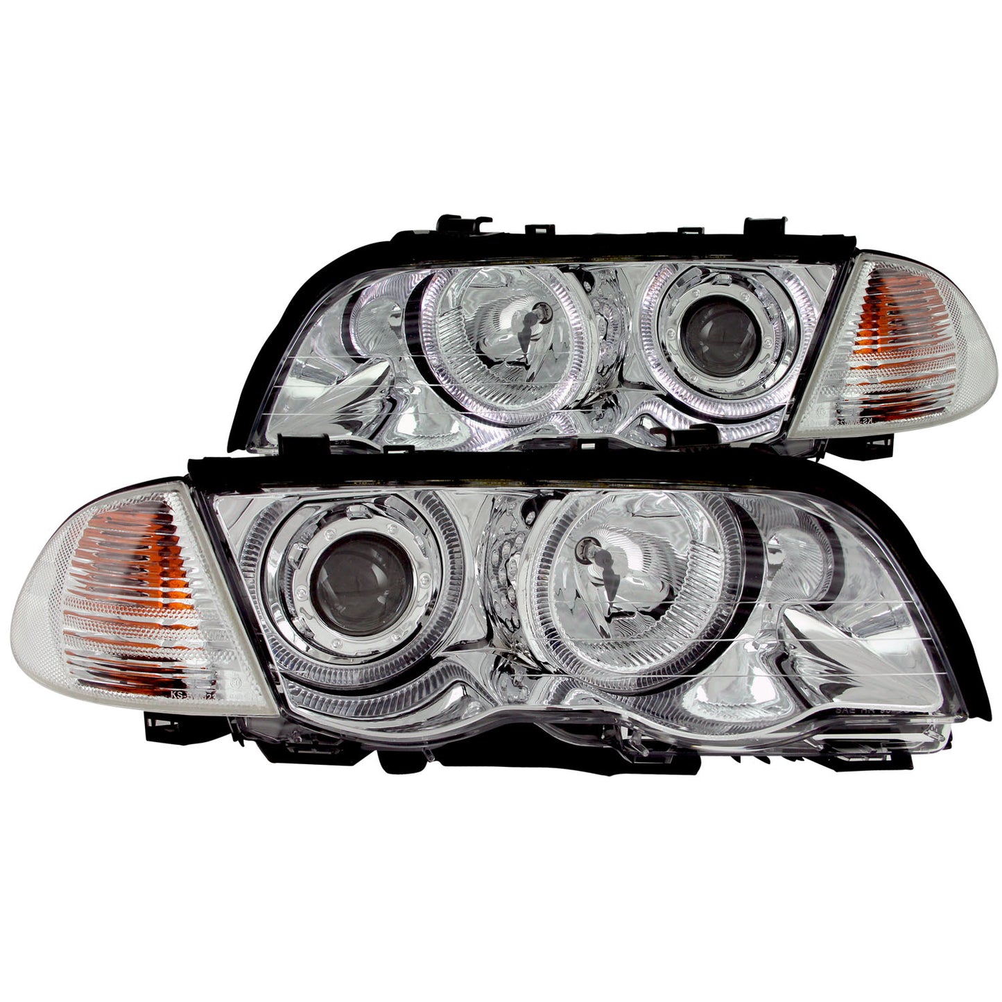 ANZO USA - Projector Headlight Set W/Halo - 121260