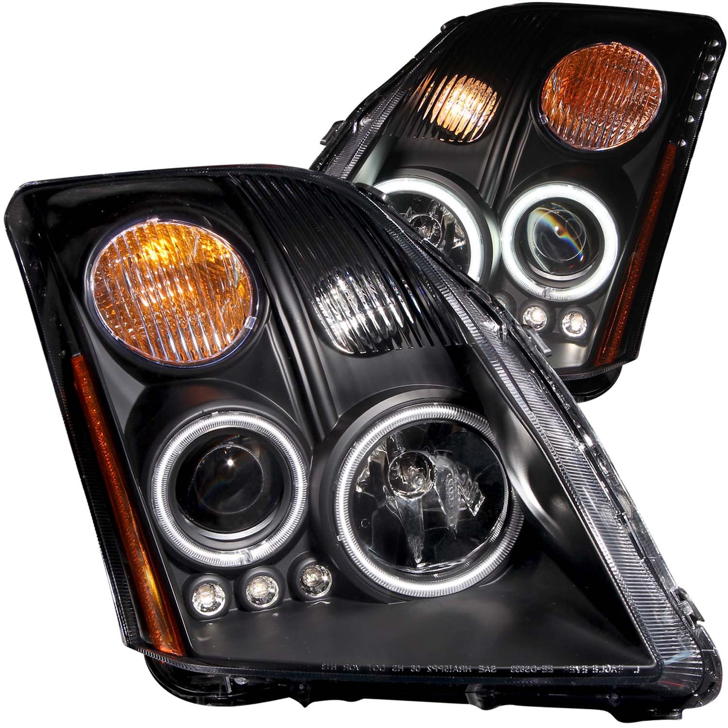 ANZO USA - Projector Headlight Set W/Halo - 121276
