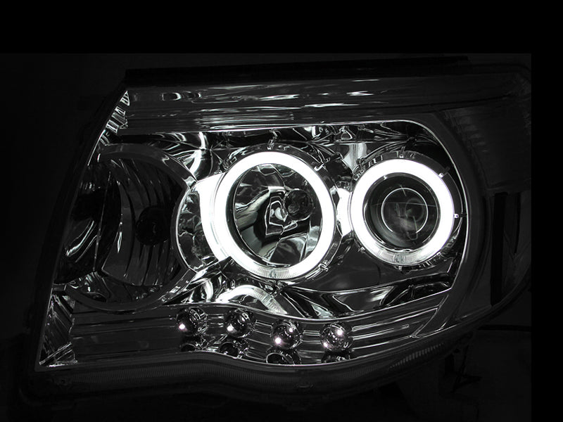 ANZO USA - Projector Headlight Set W/Halo - 121281
