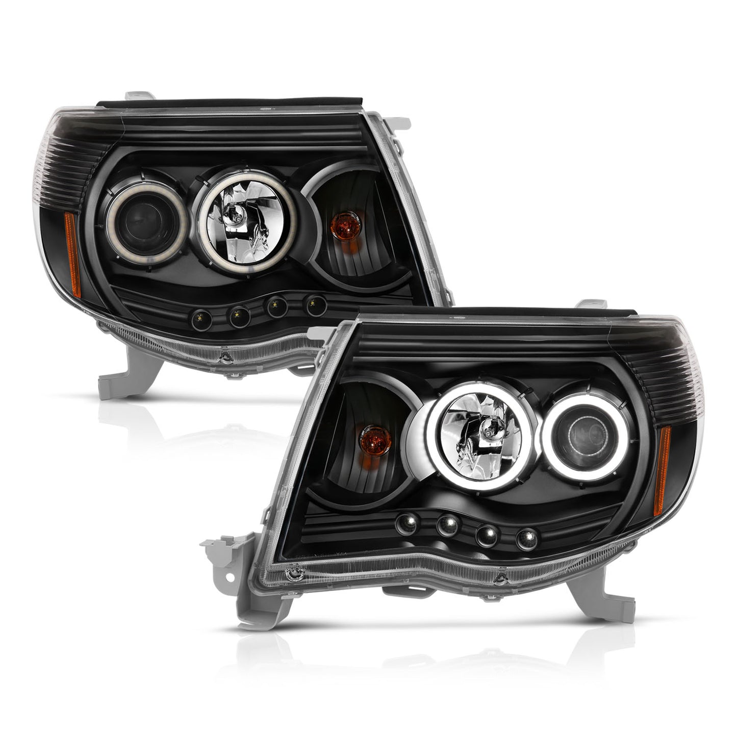 ANZO USA - Projector Headlight Set W/Halo - 121282