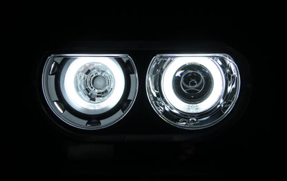 ANZO USA - Projector Headlight Set W/Halo - 121306