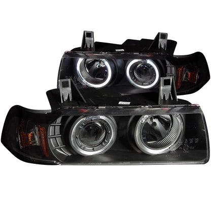 ANZO USA - Projector Headlight Set W/Halo - 121325