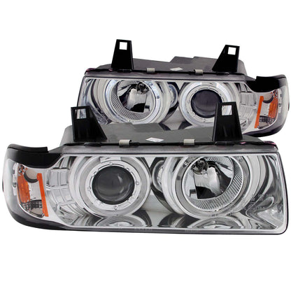 ANZO USA - Projector Headlight Set W/Halo - 121326