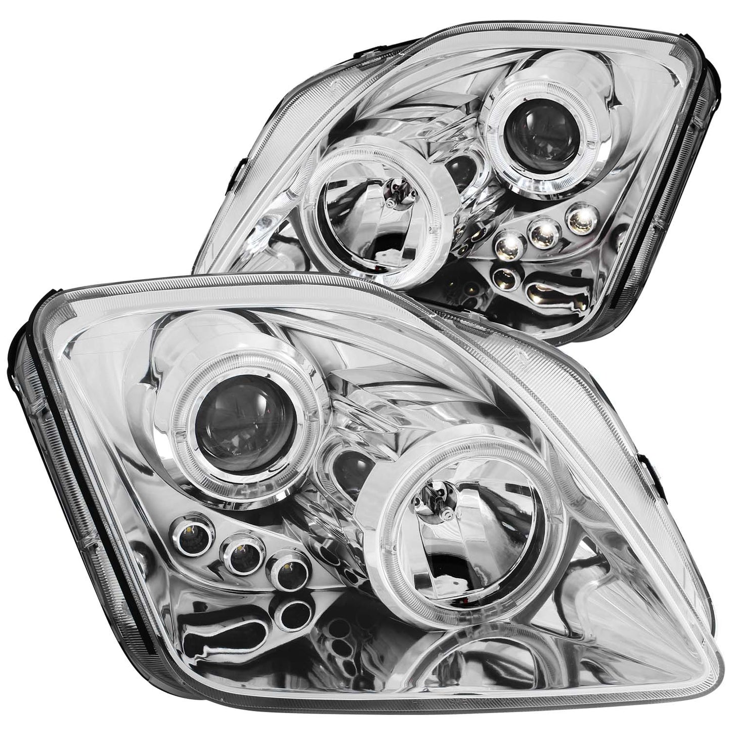 ANZO USA - Projector Headlight Set W/Halo - 121342