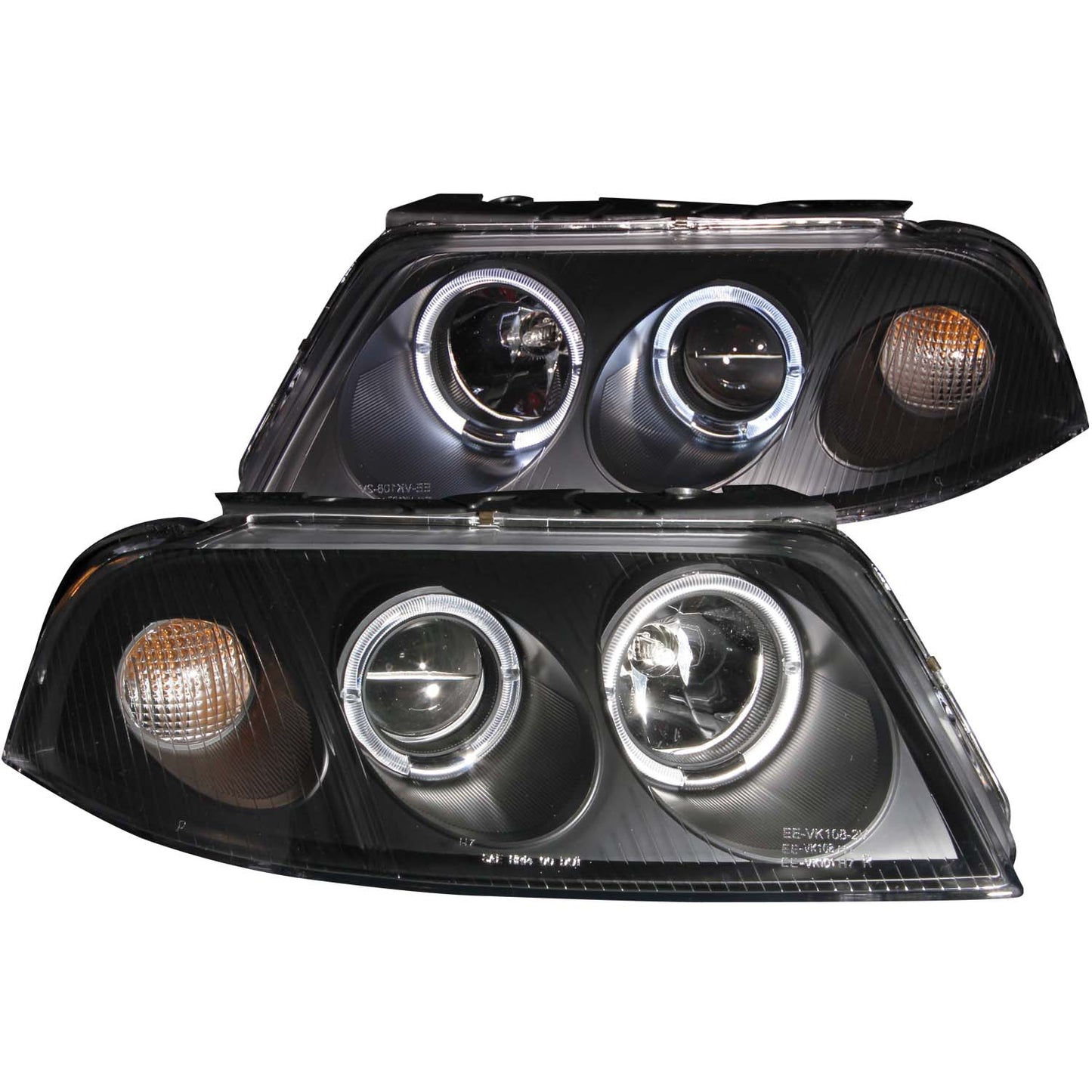 ANZO USA - Projector Headlight Set W/Halo - 121357
