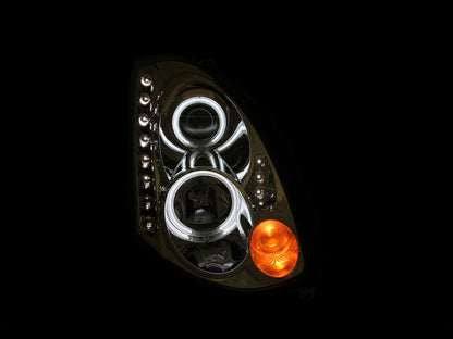 ANZO USA - Projector Headlight Set W/Halo - 121364