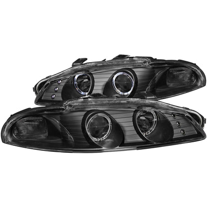 ANZO USA - Projector Headlight Set W/2 Halos - 121365