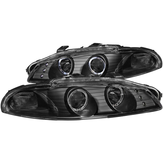 ANZO USA - Projector Headlight Set W/2 Halos - 121365