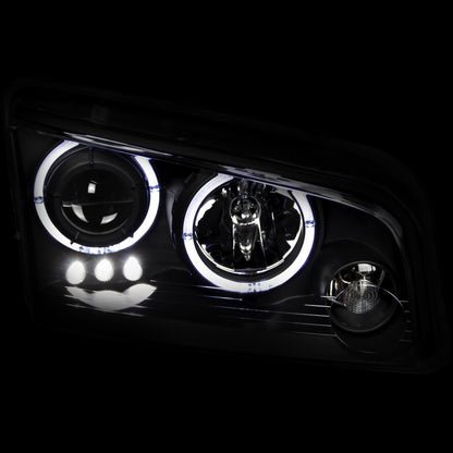 ANZO USA - Projector Headlight Set W/Halo - 121381
