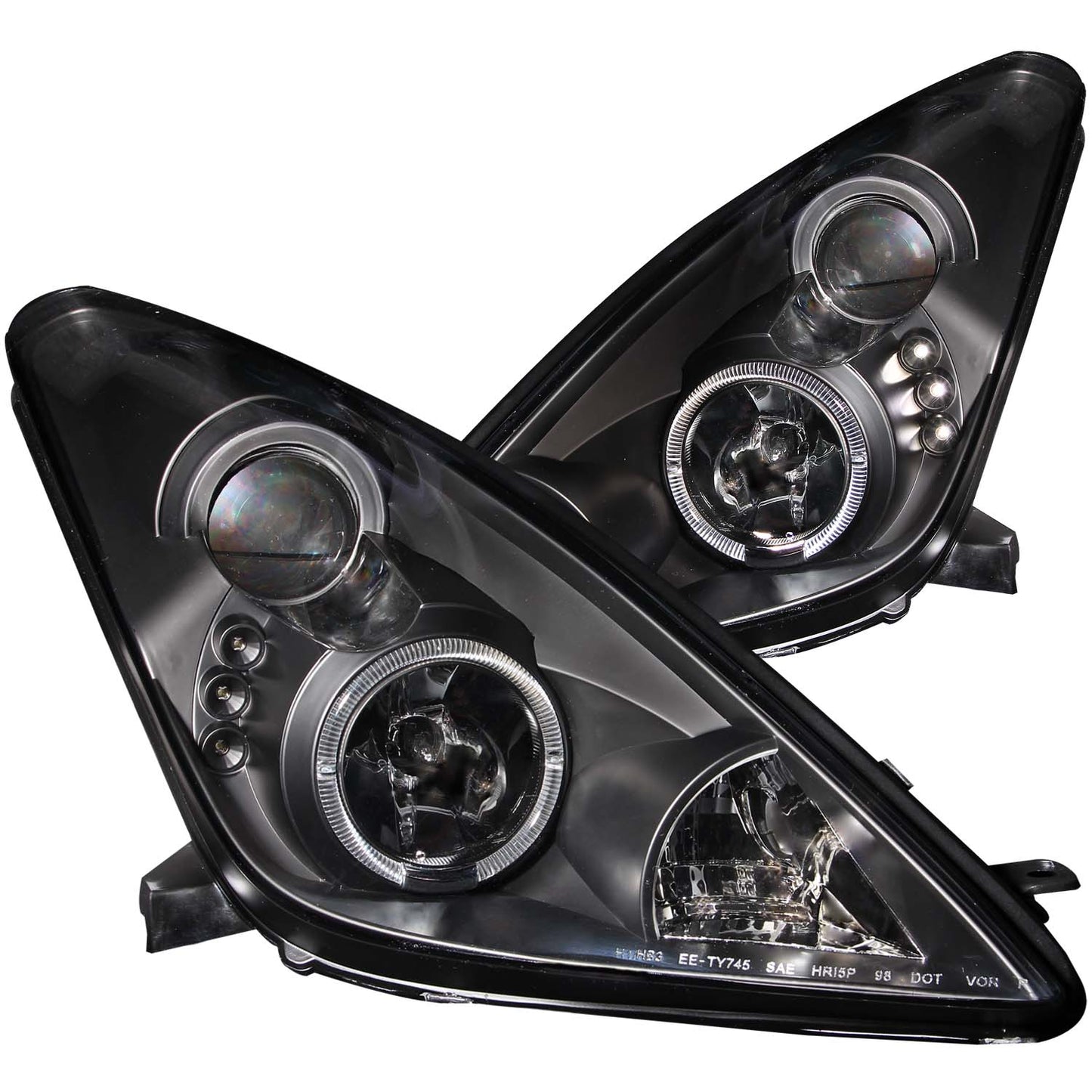 ANZO USA - Projector Headlight Set W/Halo - 121387
