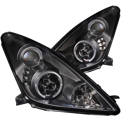ANZO USA - Projector Headlight Set W/Halo - 121387