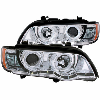ANZO USA - Projector Headlight Set W/Halo - 121397