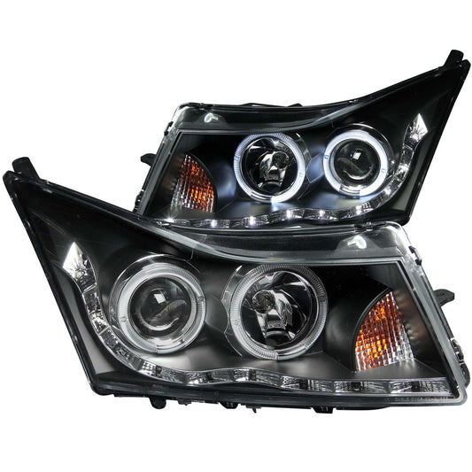 ANZO USA - Projector Headlight Set W/Halo - 121400