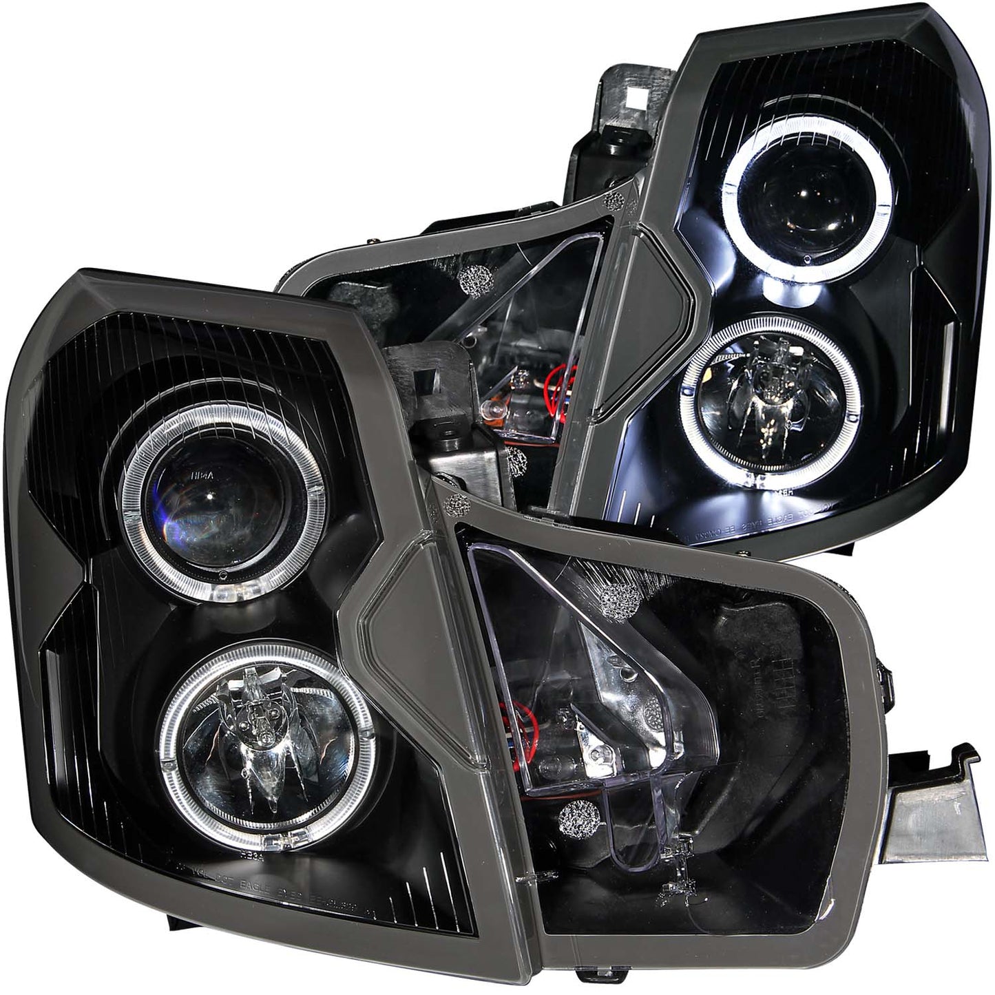 ANZO USA - Projector Headlight Set W/Halo - 121415