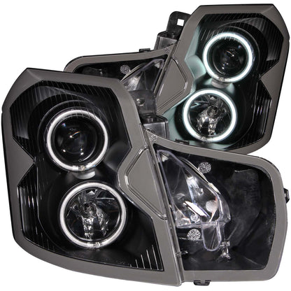 ANZO USA - Projector Headlight Set W/Halo - 121417