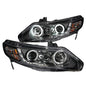 ANZO USA - Projector Headlight Set W/Halo - 121454