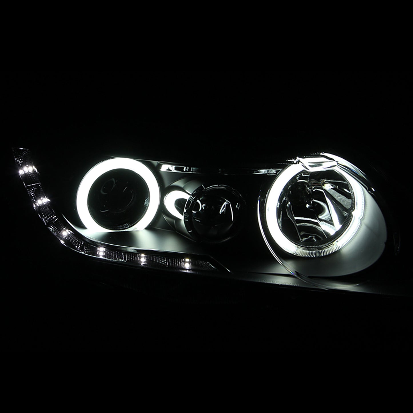 ANZO USA - Projector Headlight Set W/Halo - 121454