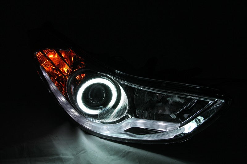 ANZO USA - Projector Headlight Set W/Halo - 121456