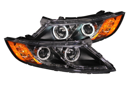 ANZO USA - Projector Headlight Set W/Halo - 121460
