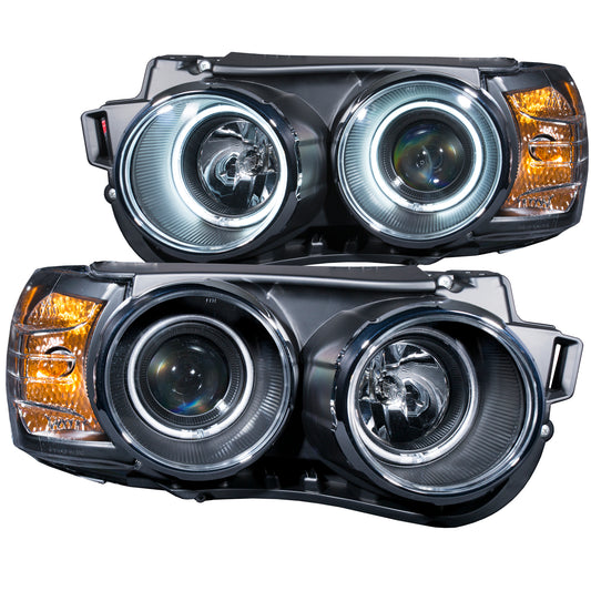 ANZO USA - Projector Headlight Set W/Halo - 121488