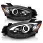 ANZO USA - Projector Headlight Set W/Halo - 121520