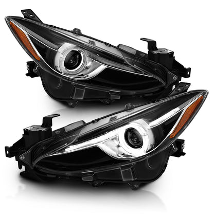 ANZO USA - Projector Headlight Set W/ LED Halo - 121522