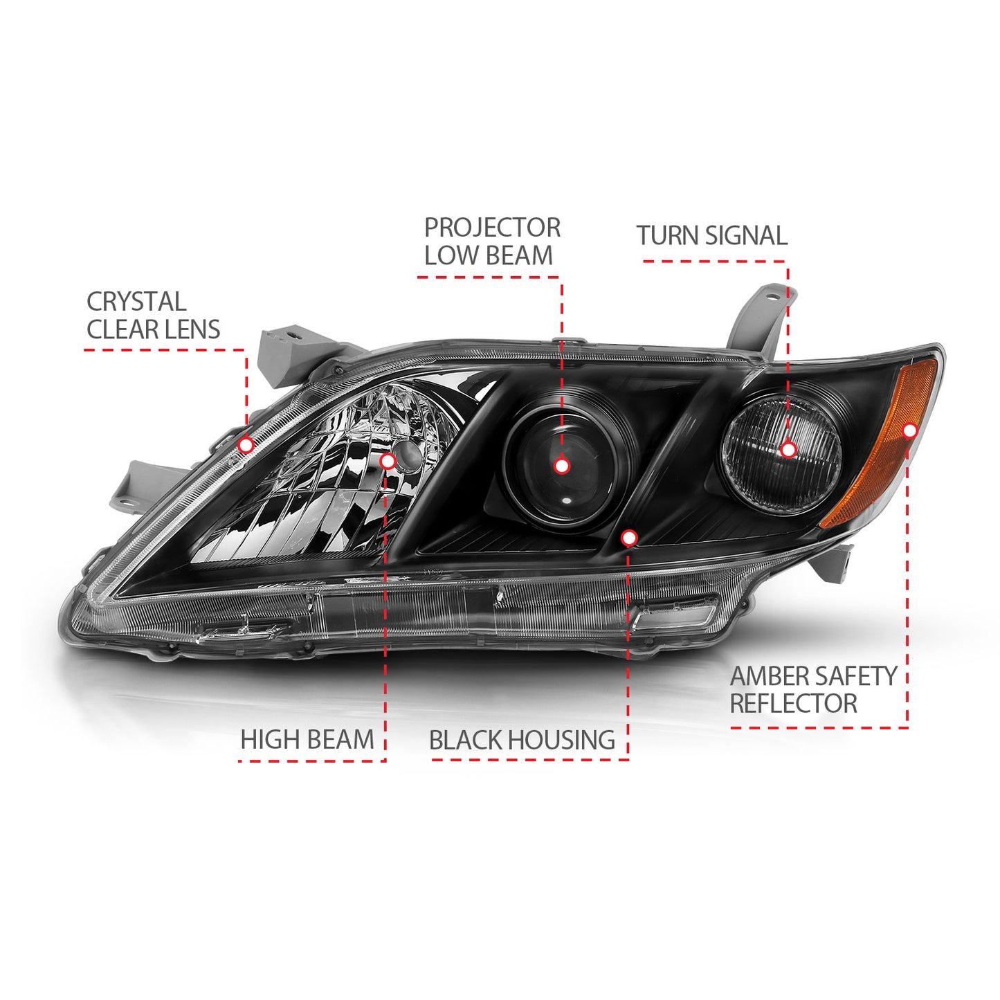ANZO USA - Projector Headlights - 121539