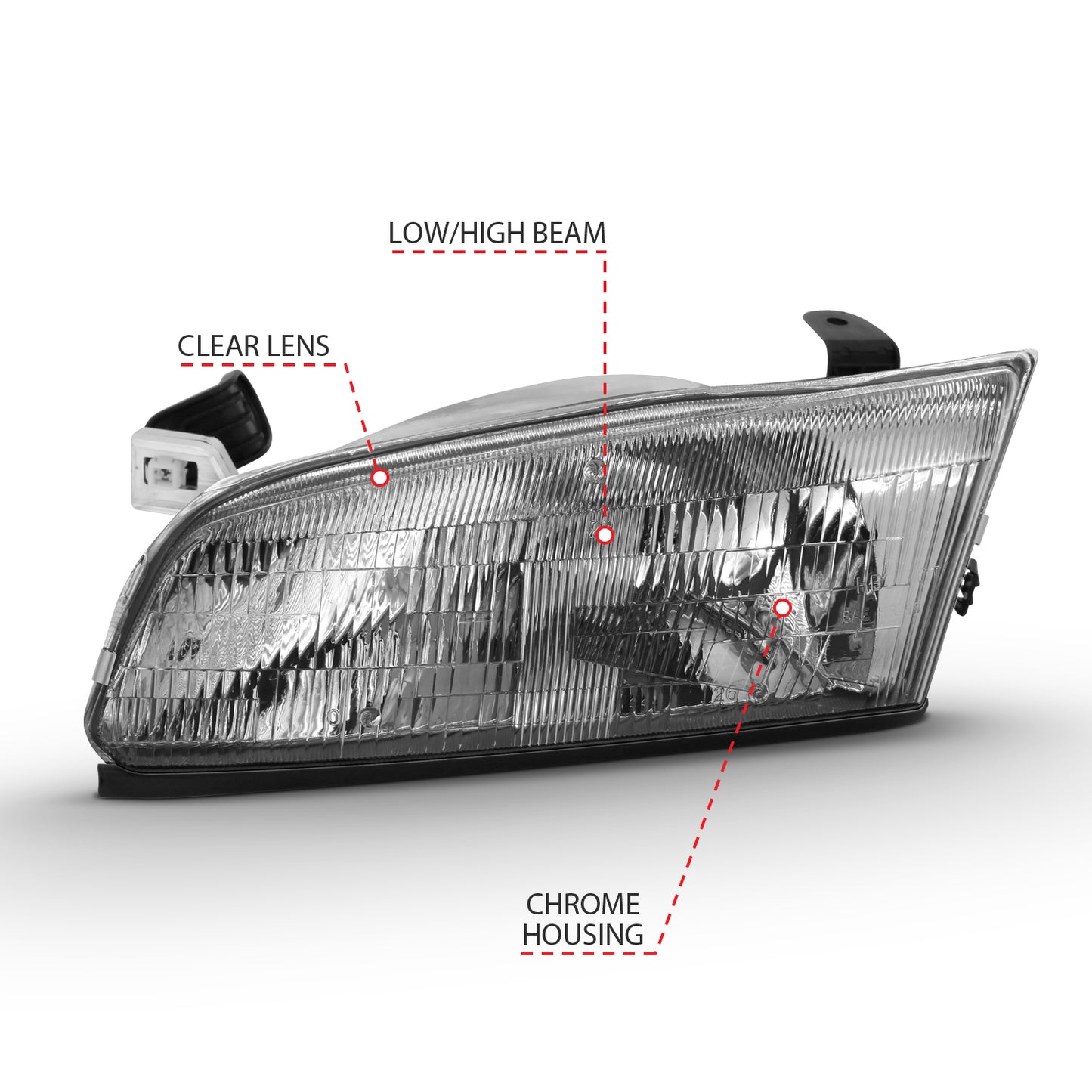 ANZO USA - Crystal Headlights - 121555