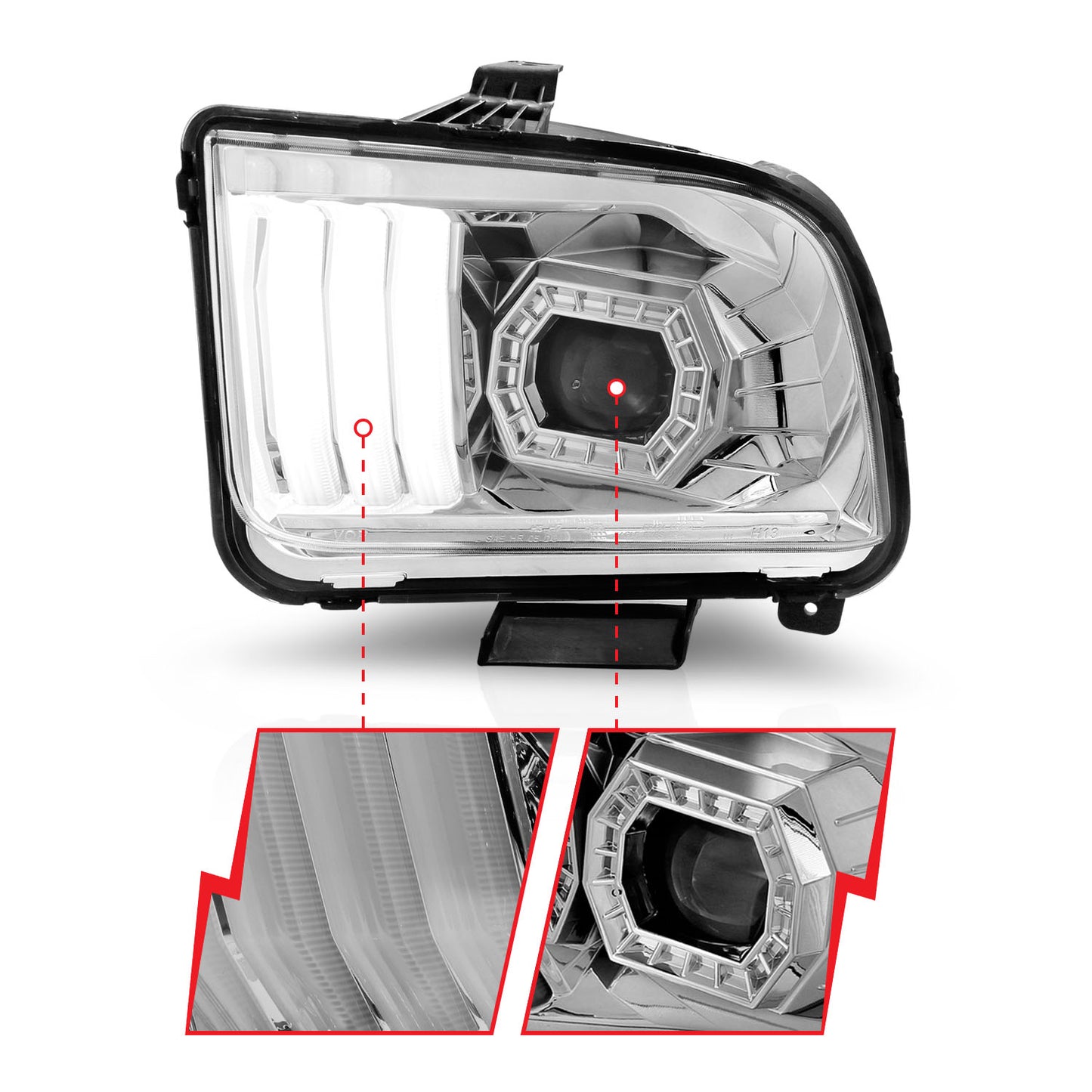 ANZO USA - Projector Headlight - 121567
