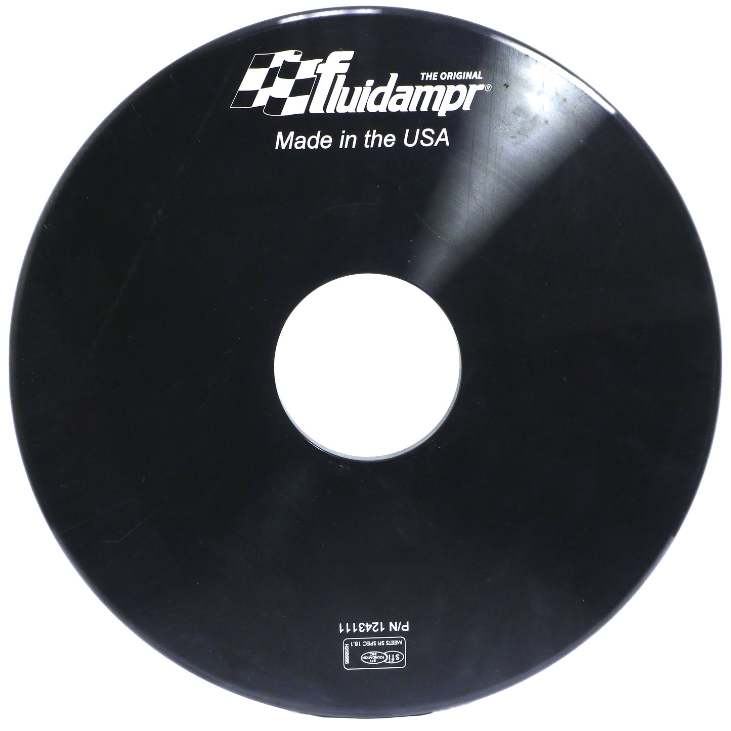 Fluidampr - 1243111 - Harmonic Balancer - Fluidampr - Tractor Pulling - Universal Fit For Taper Lock Hub -  Requires Mandrel Bolt-Hole Drilling - No Pulley - Each