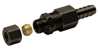 Universal 5/16" Transmission Cooler Line To 3/8" Hose Barb Compression Fitting