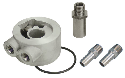 Thermostatic Sandwich Adapter Kit With 3/8" NPT Ports And 3/4"-16 Filter Thread