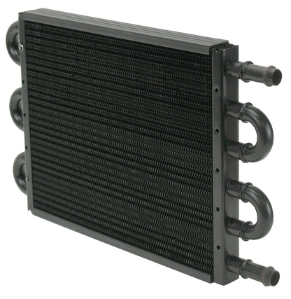 6 Pass Econo-Cool Tube & Fin Replacement Cooler 1/2" Barb Inlets
