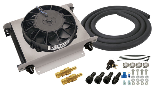 25 Row Hyper-Cool Remote Transmission Cooler Kit -8AN