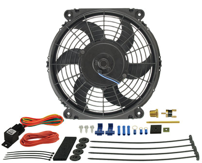 10" Tornado Electric Fan & 180°F Dual Probe Fan Controller Kit