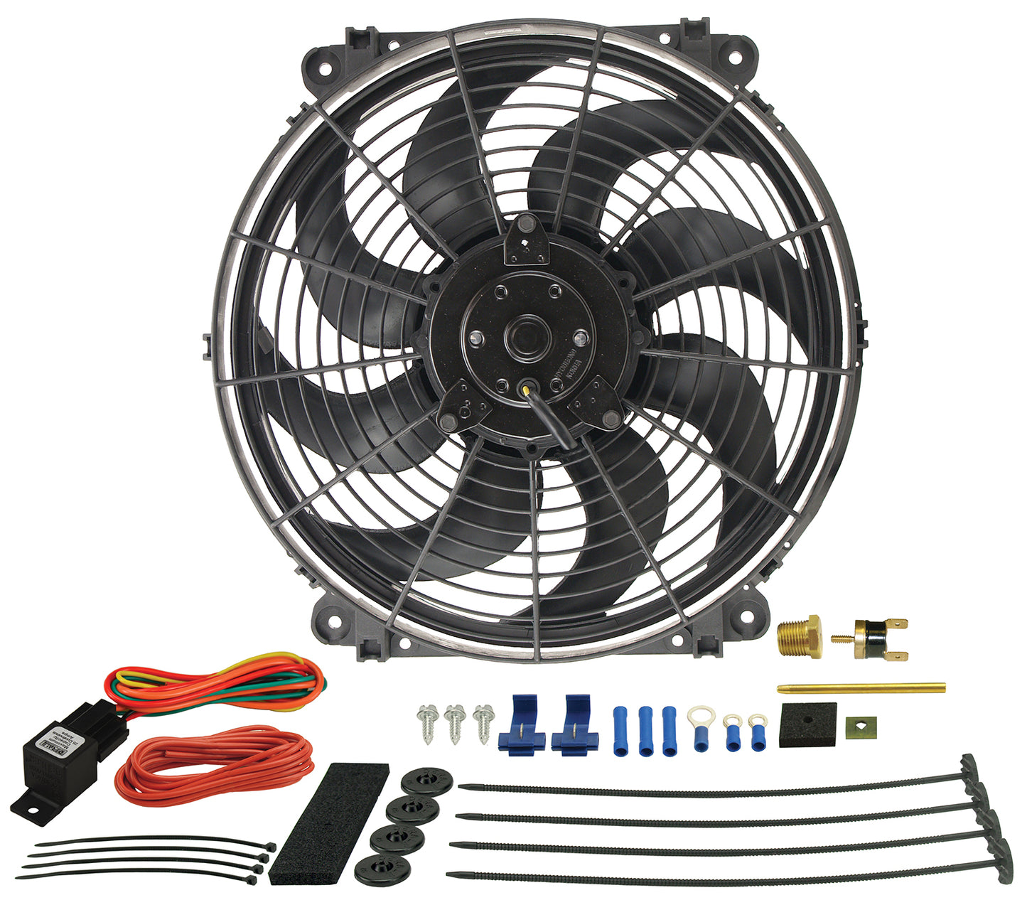 14" Tornado Electric Fan & 180°F Dual Probe Fan Controller Kit