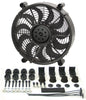12" High Output Single RAD Pusher/Puller Fan With Premium Mount Kit