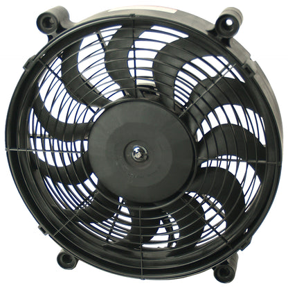 14" High Output Single RAD Pusher/Puller Fan With Premium Mount Kit