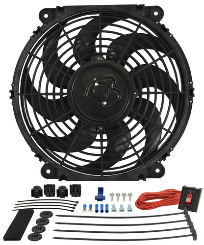 12" Tornado Electric Puller Fan Premium Mounting Kit