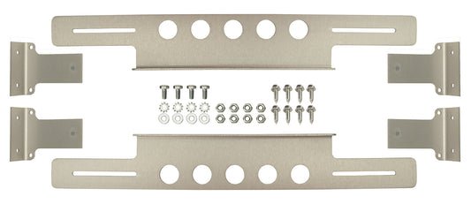 Aluminum Tornado Electric Fan Mounting Bracket Kit Single Fan