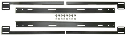 Black Tornado Electric Fan Mounting Bracket Kit Dual Fan