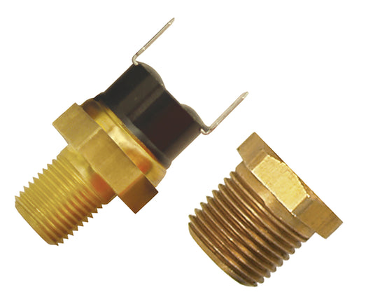 180°F Fan Switch Thermostat Kit 1/8" & 3/8" NPT